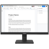 Écran Lenovo Think Vision S22-4e 21.5" FHD 4ms GtG IPS 100Hz HDMI/VGA / BLACK