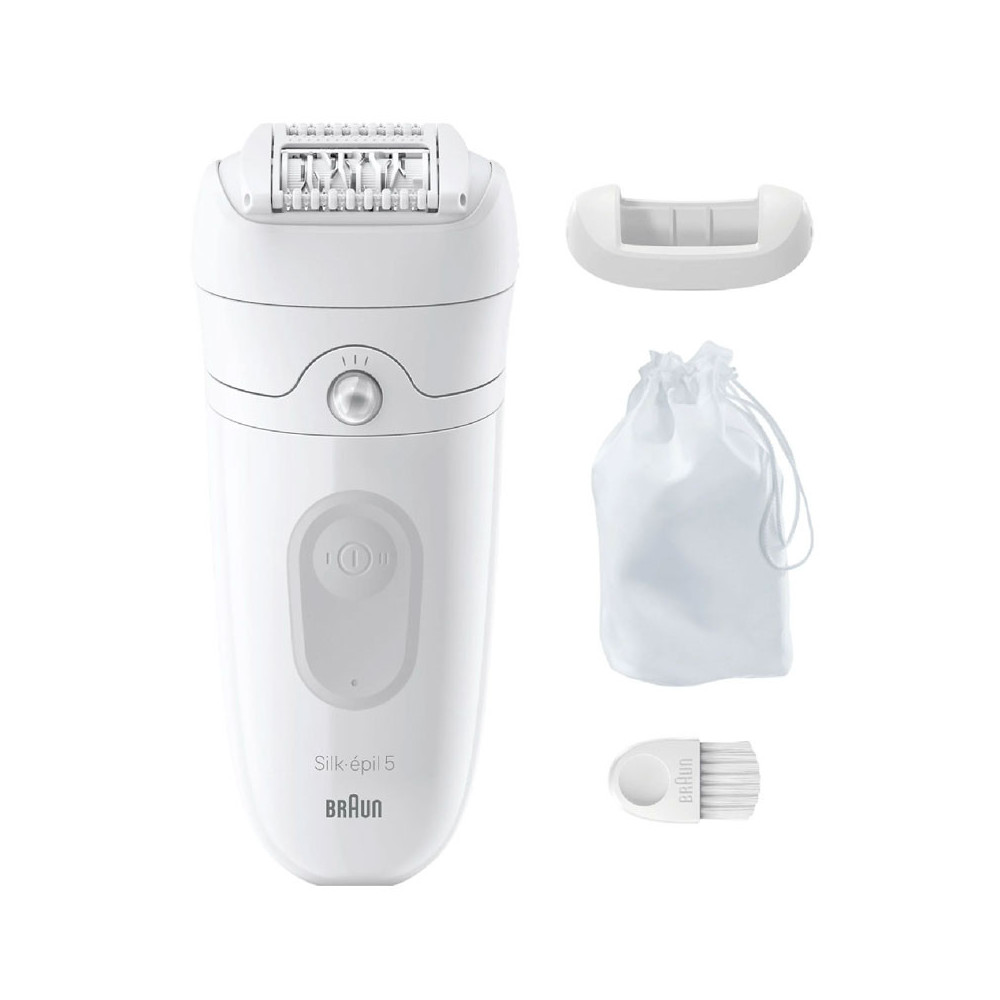 EPILATEUR Braun Silk Epil 5 Blanc et Gris / SE5-011