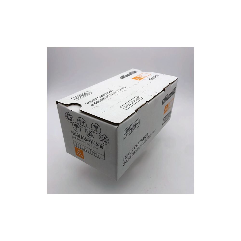 Toner Laser Couleur Olivetti pour D-Color MFP 2226 / Jaune