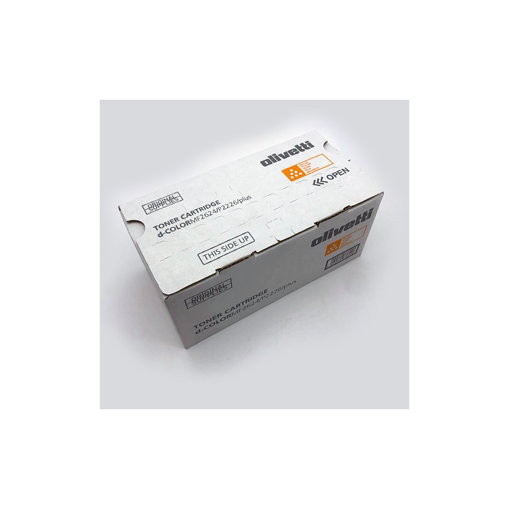 Toner Laser Couleur Olivetti pour D-Color MFP 2226 / Jaune