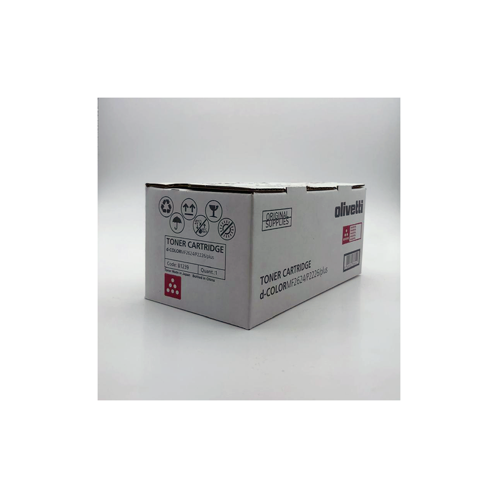 Toner Laser Couleur Olivetti pour D-Color MFP 2226 / Magenta