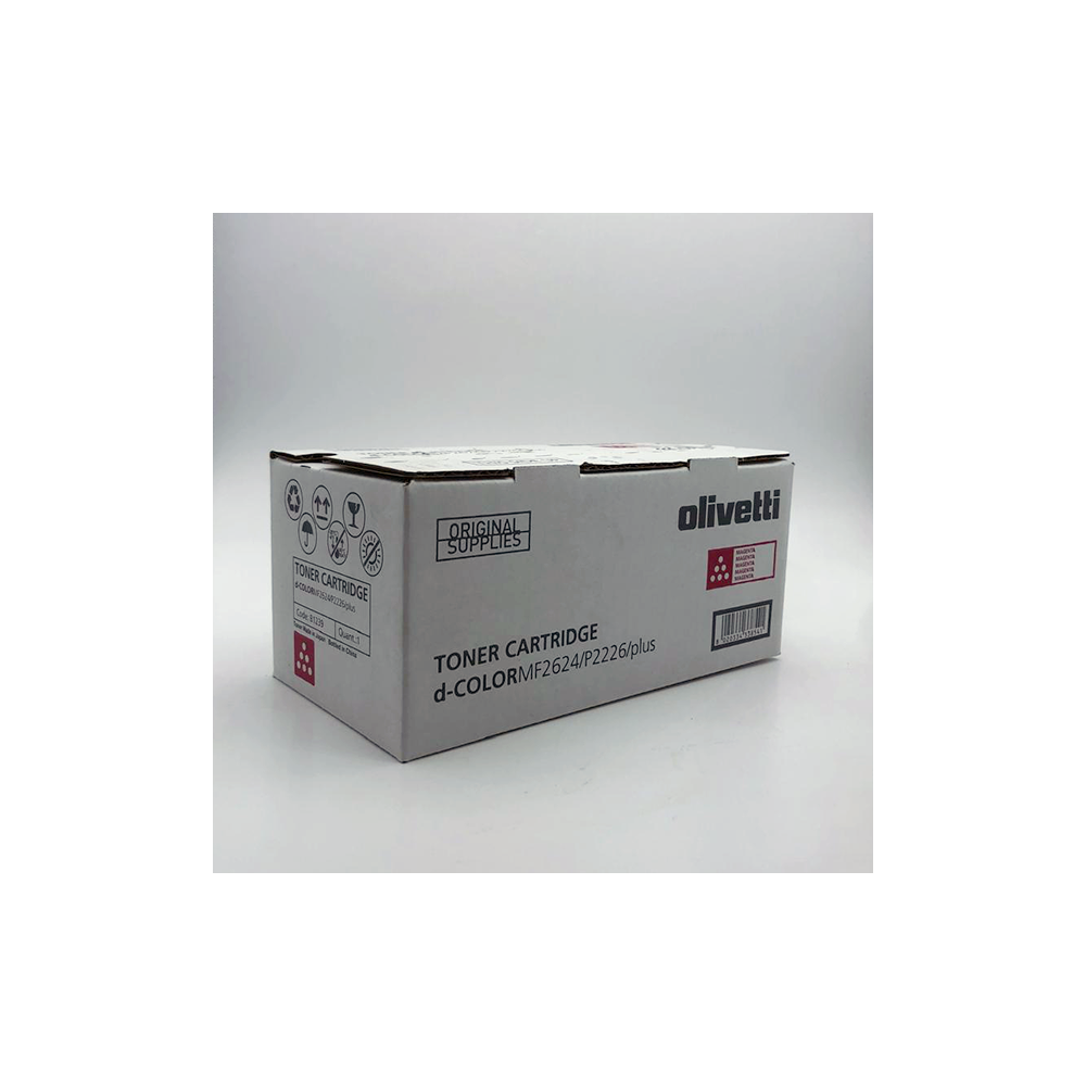 Toner Laser Couleur Olivetti pour D-Color MFP 2226 / Magenta