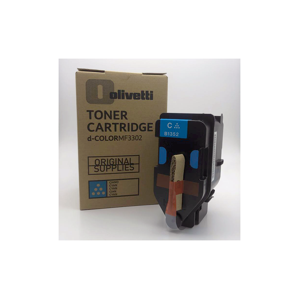 Toner Laser Couleur Olivetti pour D-Color MF 3302 / Cyan