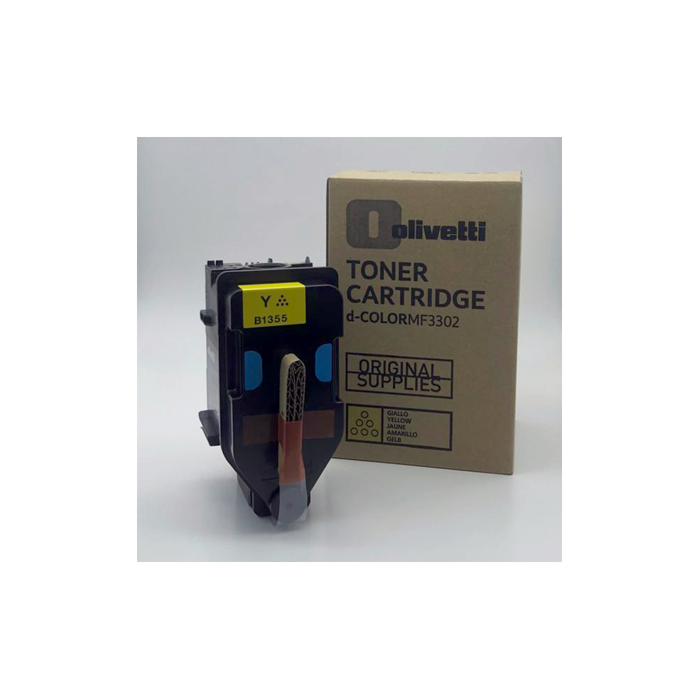 Toner Laser Couleur Olivetti pour D-Color MF 3302 / Jaune