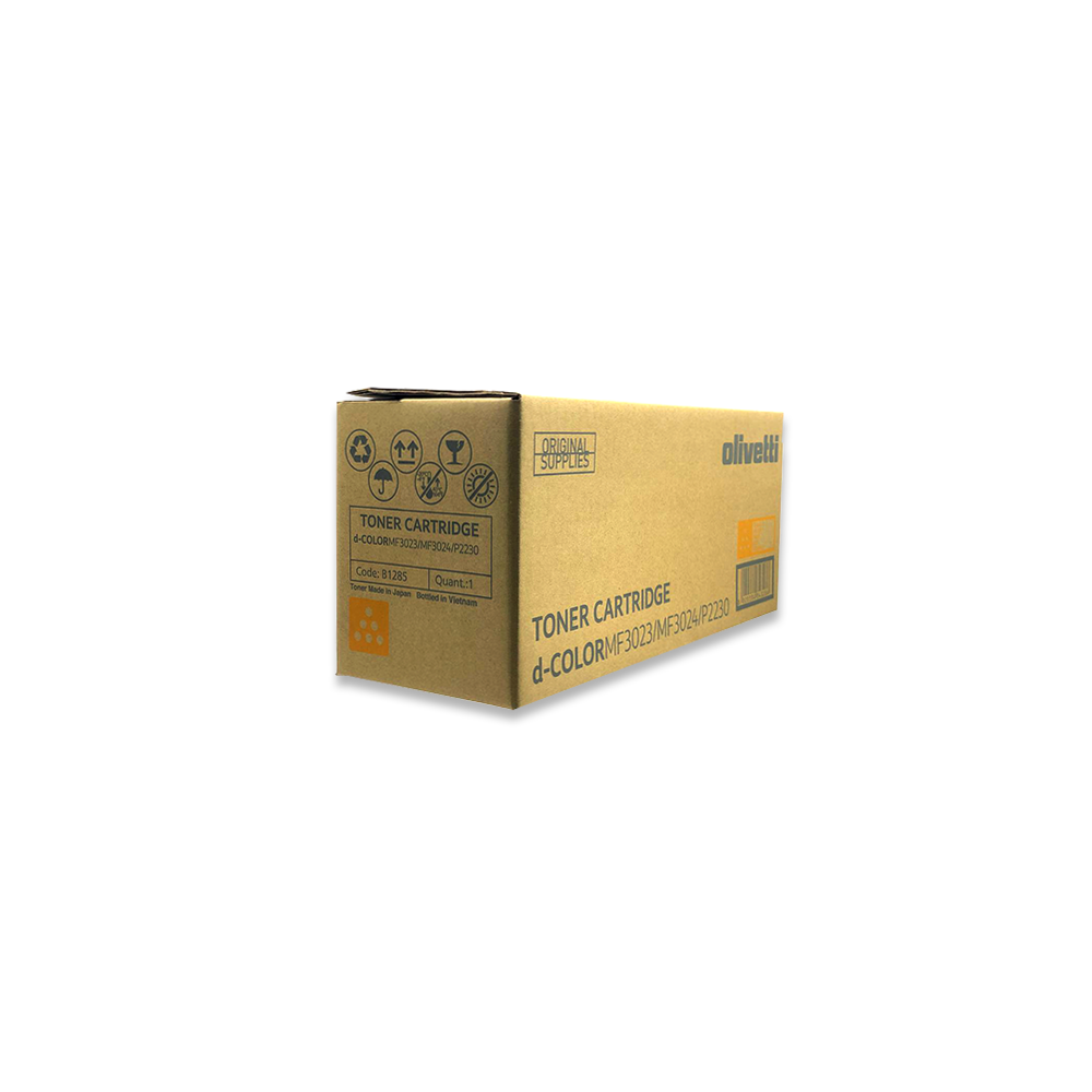 Toner Laser Couleur Olivetti pour D-Color MF3023 / Jaune