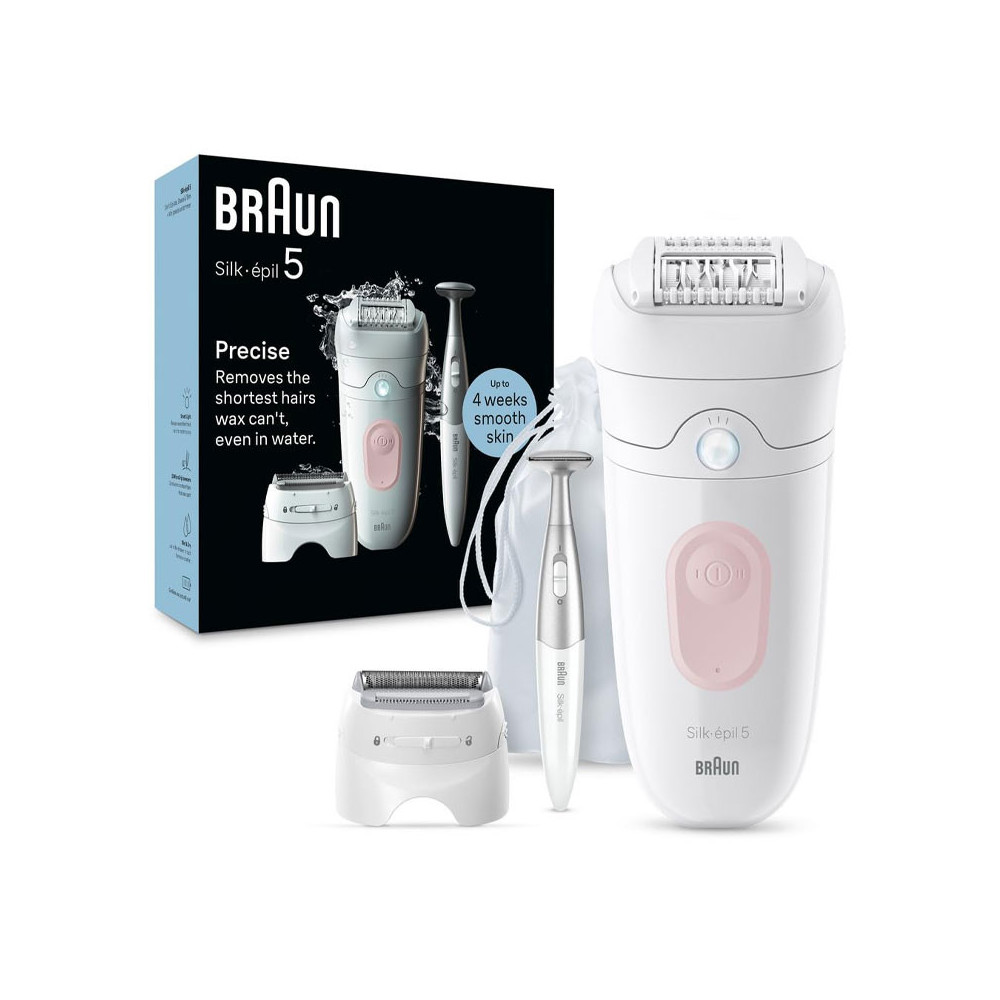 EPILATEUR Braun Silk-épil 5 Wet & Dry Blanc / SE5-230