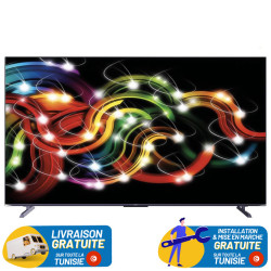 TV TELEFUNKEN 100" A4F QLED GOOGLE TV 4K RECEPTEUR INTEGRE / Matte screen