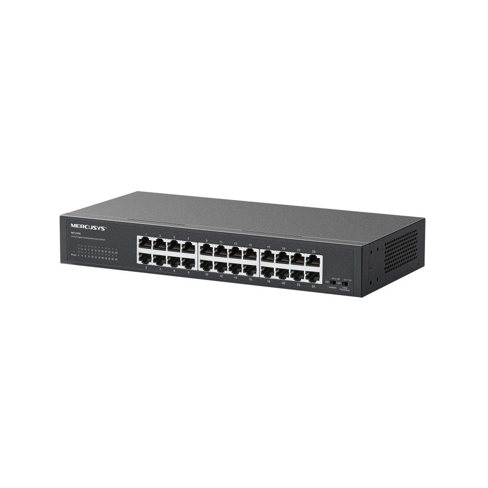 Switch de bureau/rackable MERCUSYS 24 ports Gigabit