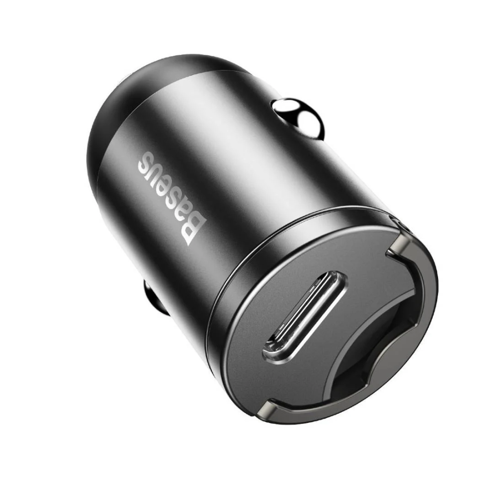 Chargeur de voiture Baseus Mini Tiny Star 2C PD 1x USB-C - Port USB-C 30W noir