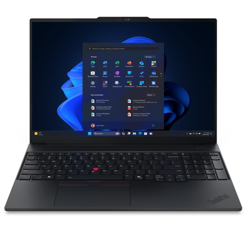 Pc Portable Lenovo ThinkPad E16 Gen 3 / Ultra 7 255H / 24 Go DDR5 / 512 Go SSD / Noir Avec Sacoche Lenovo