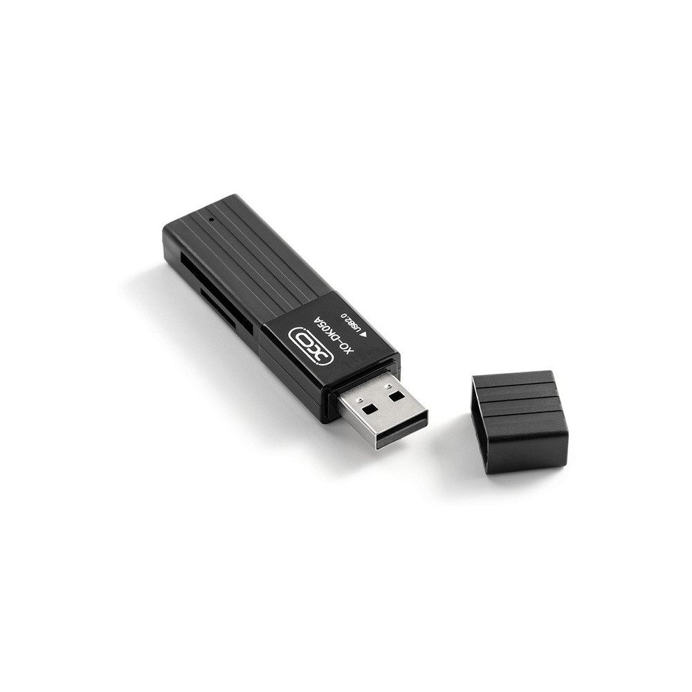 Lecteur de cartes XO 2 en 1 DK05A USB 2.0 / Noir