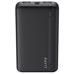 Power Bank HAVIT PB89 18.5W 10000 mAh / Noir