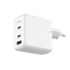 Chargeur mural KSIX 65 W / Power Delivery / Matériaux durables / blanc