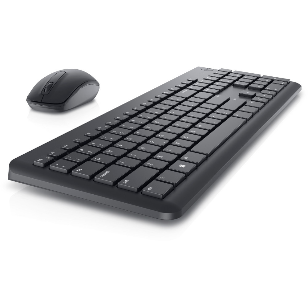 Ensemble Clavier et souris sans fil Dell KM3322W azerty / Noir