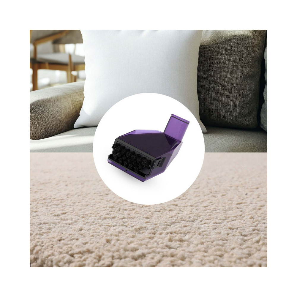ASPIRATEUR ZEEGMA PRO EAU ET POUSSIERE 1.5 Litre Noir et Violet