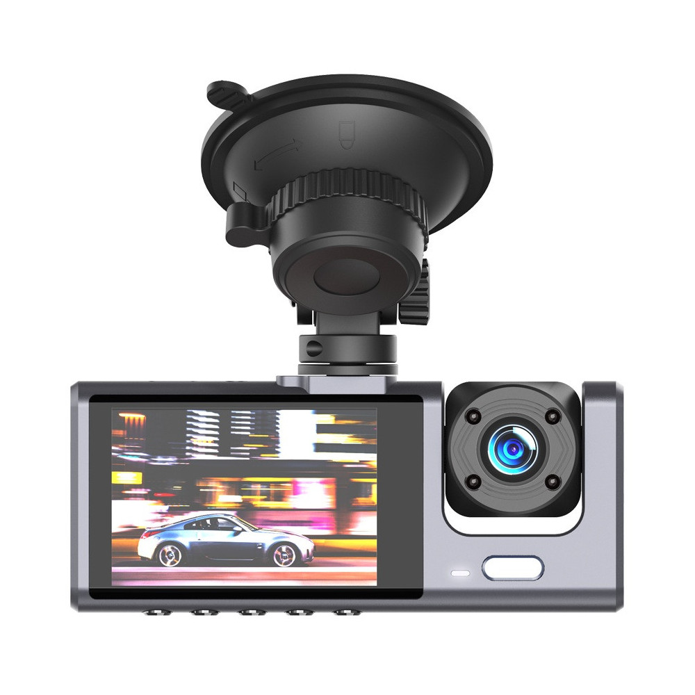 Caméra voiture XO XJ03 enregistreur avant arrière FullHD / Noir