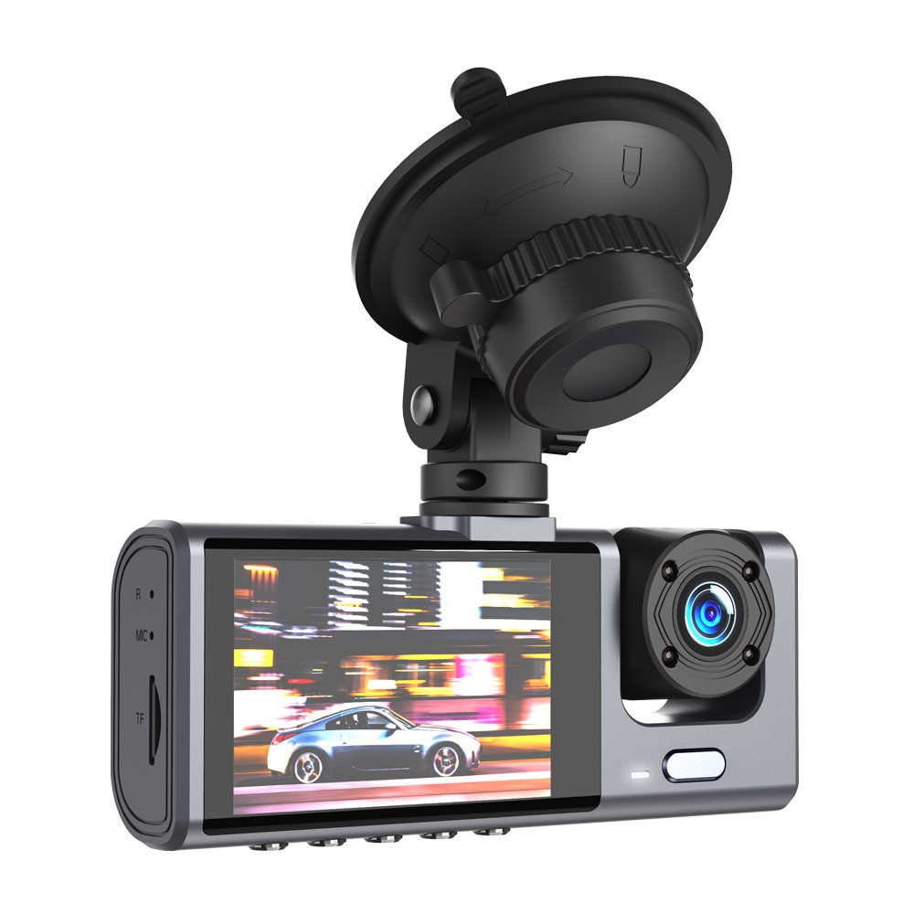 Caméra voiture XO XJ03 enregistreur avant arrière FullHD / Noir