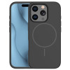 Coque en silicone Thin Magsafe pour iPhone 15 Pro 6,1" / noir