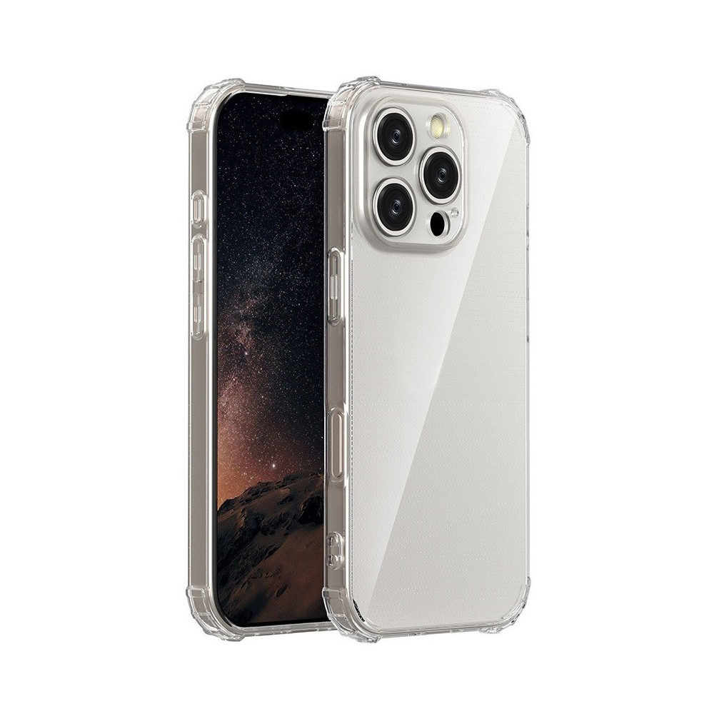 Coque antichoc 1,5 mm pour iPhone 15 Pro 6,1" transparente