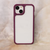 Coque Color Shock pour iPhone 15 Pro 6,1" / Marron