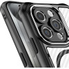 Coque Defender Carbon Magsafe pour iPhone 15 Pro Max 6,7" / Noir