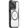 Coque Defender Carbon Magsafe pour iPhone 15 Pro Max 6,7" / Noir