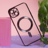 Coque Color Chrome Magsafe pour iPhone 16 Pro 6,3" / Noir