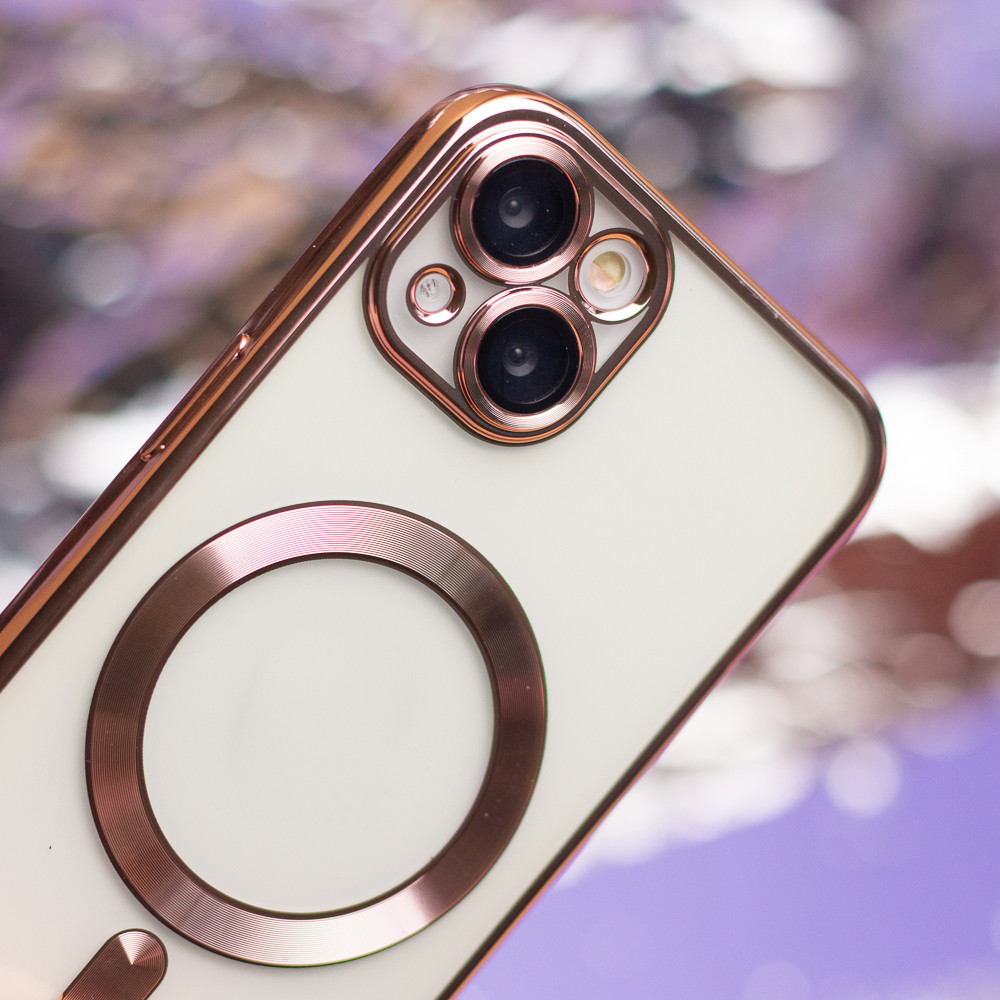 Coque Color Chrome Magsafe pour iPhone 16 Pro 6,3" / Rose