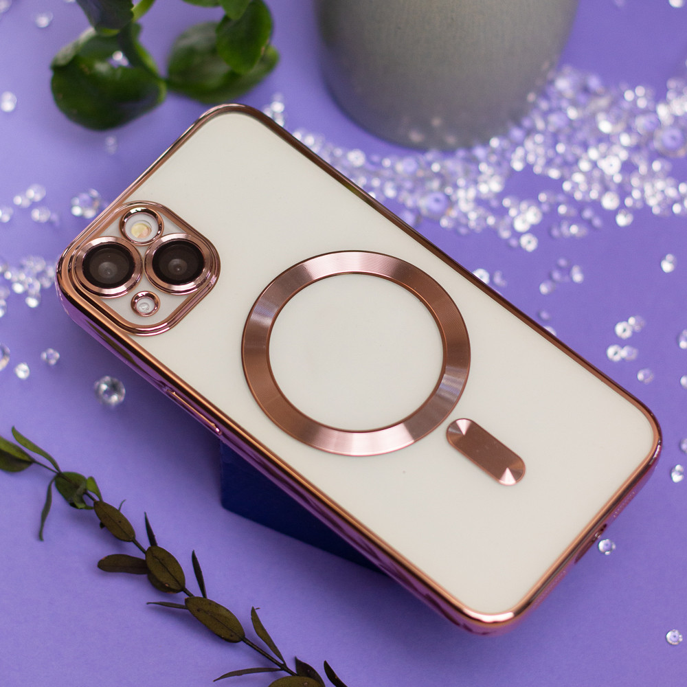 Coque Color Chrome Magsafe pour iPhone 16 Pro 6,3" / Rose