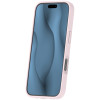 Coque en silicone Thin Magsafe pour iPhone 16 Pro 6,3" / Rose Clair