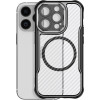 Coque Defender Carbon Magsafe pour iPhone 16 Pro 6,3" / Noir