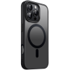 Étui mate satinée pour iPhone 16 Pro Max / Noir