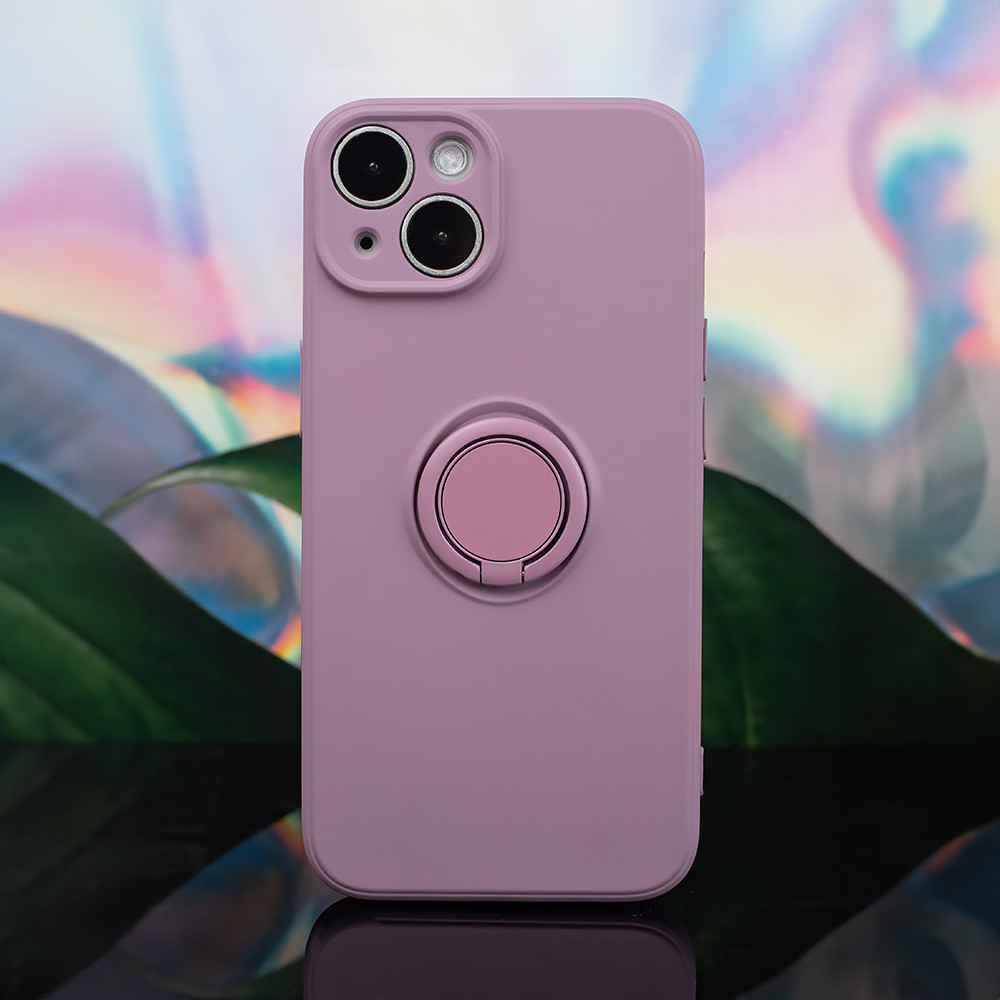 Coque Finger Grip pour iPhone 16 Pro Max 6,9" / Violet Clair
