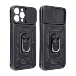Étui Defender Slide pour iPhone 16 Pro Max 6,9" / Noir