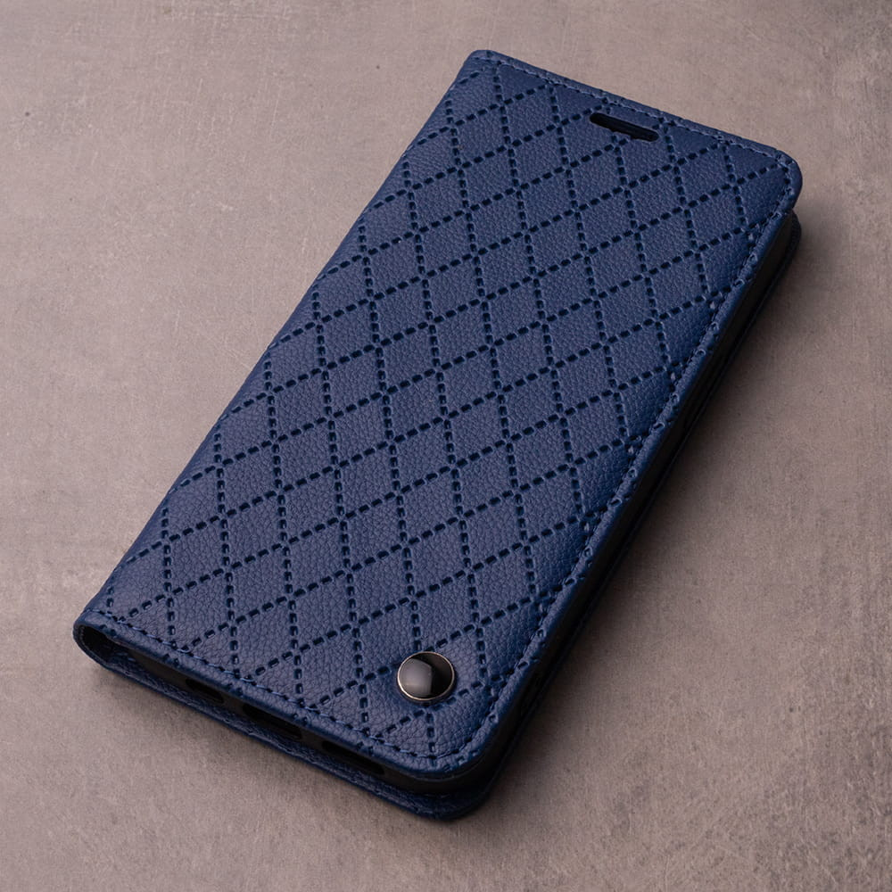 Coque Smart Caro pour iPhone 16 Pro Max 6,9" / Bleu Marine