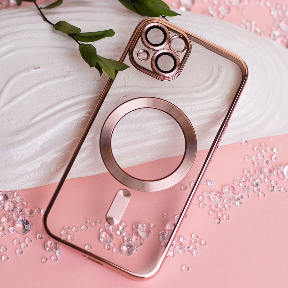Coque Color Chrome Magsafe pour iPhone 16 Pro Max 6,9" / Rose