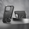 Coque Eteri Matt Magsafe Ring pour iPhone 16 Pro Max 6,9" / Noir