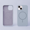 Coque en silicone Thin Magsafe pour iPhone 16 Pro Max 6,9" / Bleu Clair