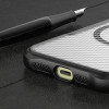 Coque Defender Carbon Magsafe pour iPhone 16 Pro Max 6,9" / Noir