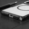 Coque Defender Carbon Magsafe pour Samsung Galaxy S25 Ultra / Noir