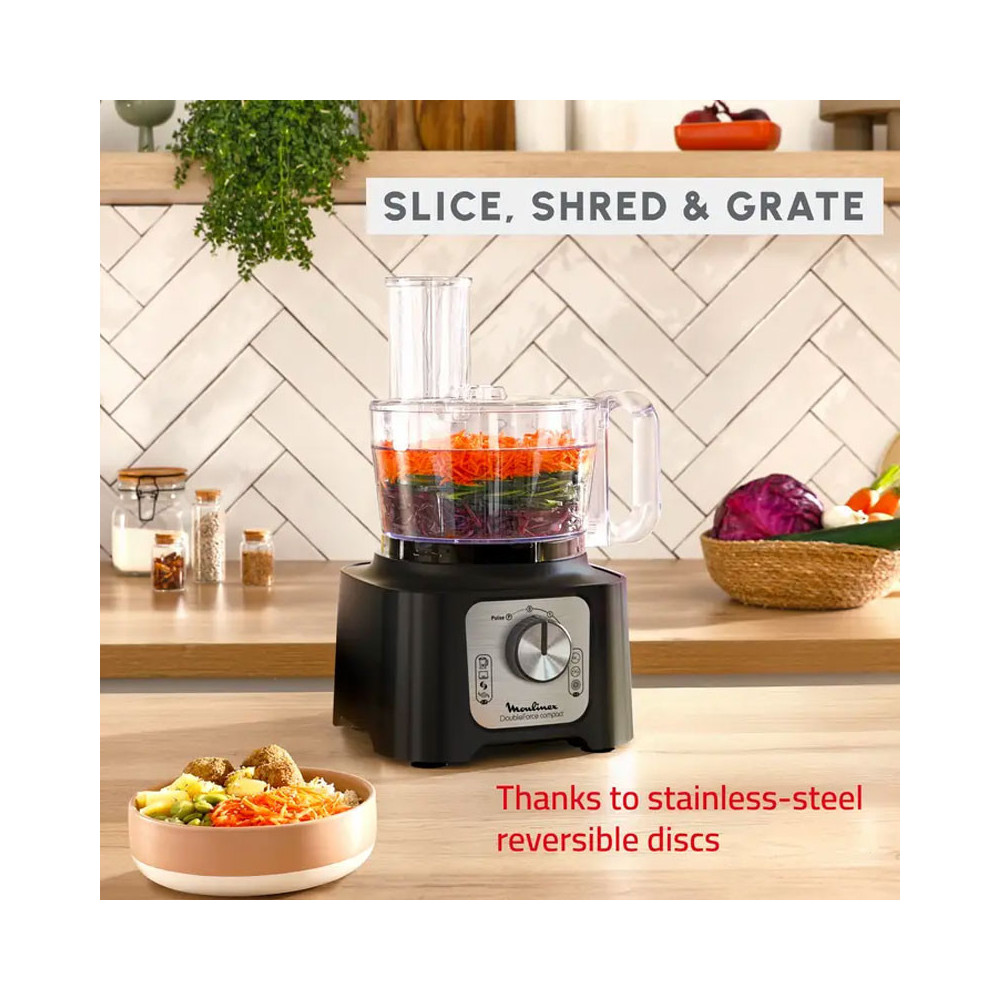 Robot Multifonction MOULINEX  3 Litres / 800W / Noir