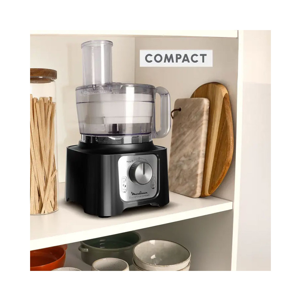 Robot Multifonction MOULINEX  3 Litres / 800W / Noir