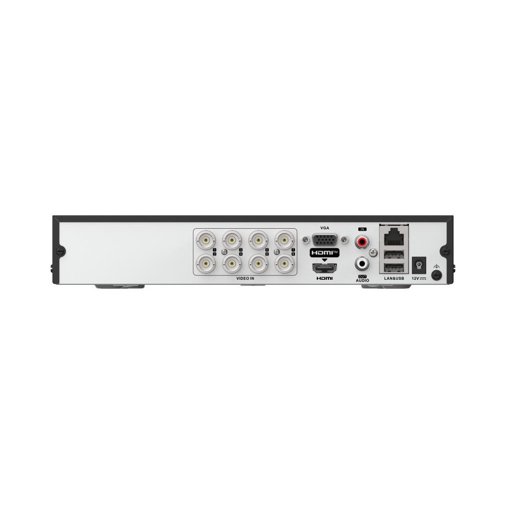 DVR HIKVISION 8 CANAUX+2 CAMERAS IP jusqu'à 1080p lite à 25/30 IPS