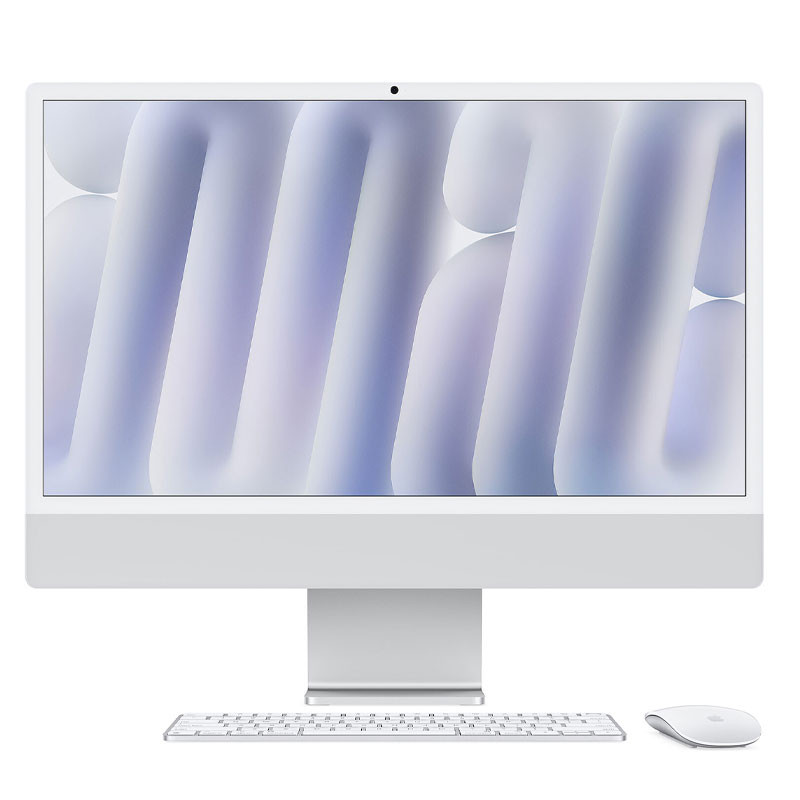 Pc de Bureau All in One Apple iMac M4 24" / Apple M4 / 16 Go / 512 Go / Silver