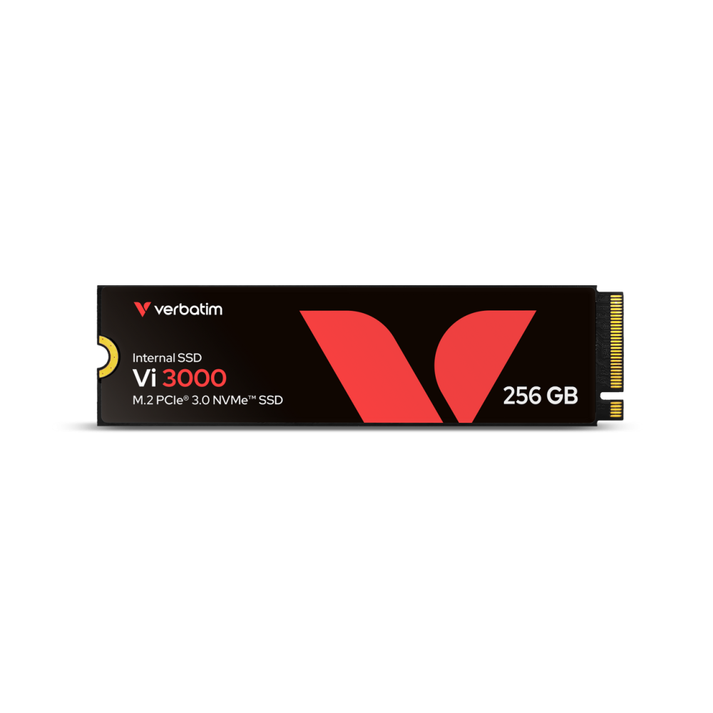 Disque Dur Interne SSD Verbatim Vi3000 PCIe NVMe M.2 / 256 Go