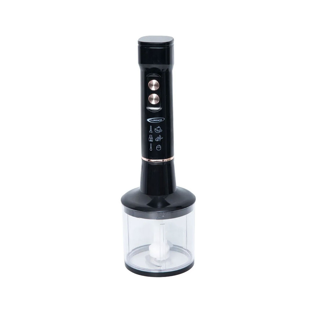 Mixeur Plongeant FLORENCE 4EN1 400W NOIR