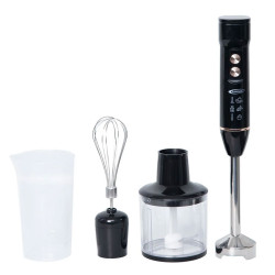 Mixeur Plongeant FLORENCE 4EN1 400W NOIR