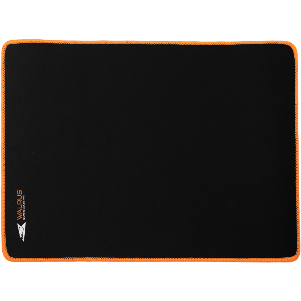 TAPIS SOURIS Baracuda BGMP-021 WALRUS NOIR/ORANGE 400x300