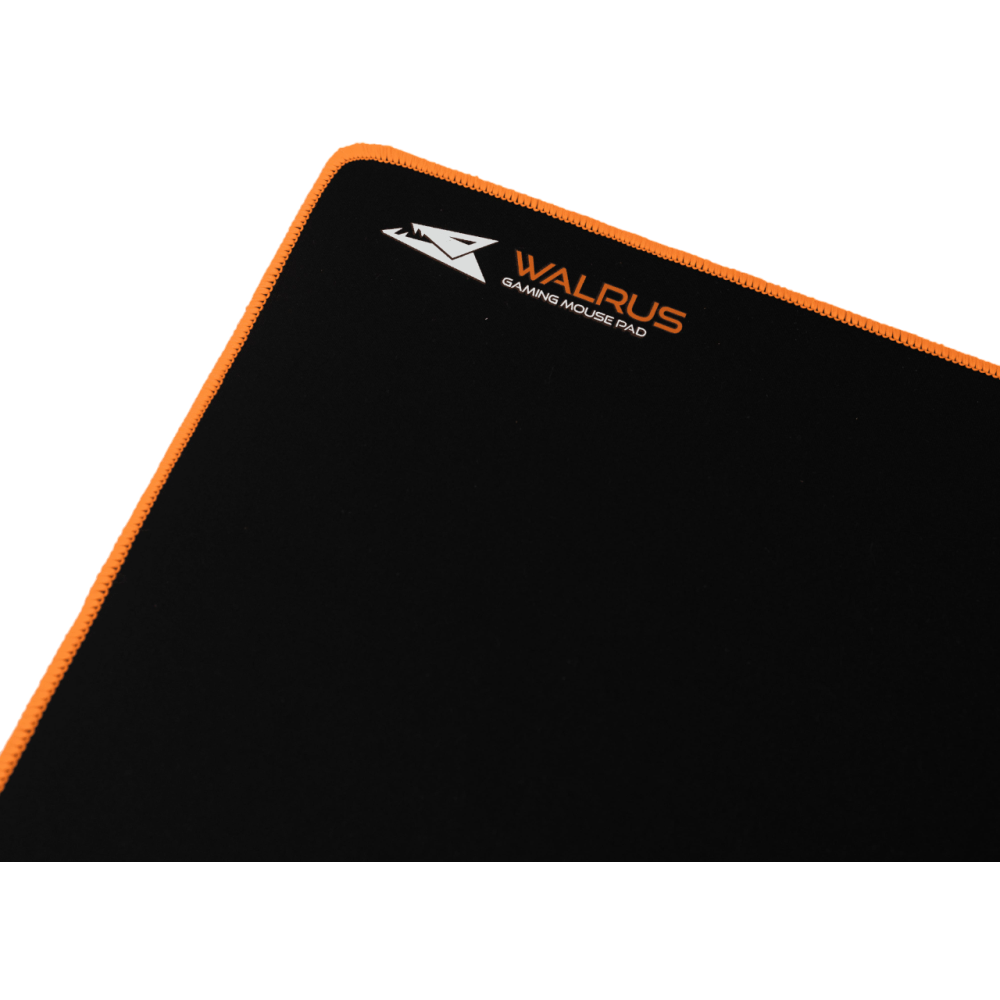 TAPIS SOURIS Baracuda BGMP-021 WALRUS NOIR/ORANGE 400x300