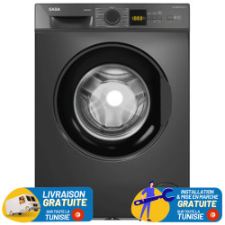 MACHINE A LAVER SABA 7KG / 1000tr / DARK SILVER